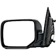 955-1720 Driver Side Mirror, Power Adjust, Non-Heated, Power Folding, Black, No Signal Light, No Memory, No Puddle Light, No Auto-Dim, No Blind Spot Feature