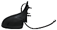 1995 Buick Roadmaster - Driver Side Mirror, Power Adjust, Non-Heated, Black, Non-Folding, No Signal Light, No Blind Spot Feature, No Memory, No Puddle Light, No Auto-Dim