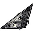 955-1735 Passenger Side Mirror, Power Adjust, Heated, Manual Folding, Black, No Signal Light, No Memory, No Puddle Light, No Auto-Dim, No Blind Spot Feature