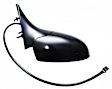 955-173 Passenger Side Mirror, Power Adjust, Non-Heated, Non-Folding, Black, No Signal Light, No Memory, No Puddle Light, No Auto-Dim, No Blind Spot Feature