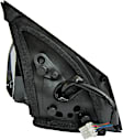 955-1747 Driver Side Mirror, Power Adjust, Heated, Power Folding, Black, No Signal Light, With Memory, No Auto-Dim