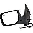 955-1749 Driver Side Mirror, Power Adjust, Non-Heated, Manual Folding, Chrome, No Signal Light, Without Memory Recall, No Puddle Light, No Auto-Dimming, No Blind Spot Feature
