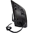 955-1749 Driver Side Mirror, Power Adjust, Non-Heated, Manual Folding, Chrome, No Signal Light, Without Memory Recall, No Puddle Light, No Auto-Dimming, No Blind Spot Feature