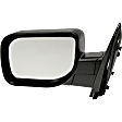 955-1762 Driver Side Mirror, Manual Adjust, Non-Heated, Non-Folding, Black, No Signal Light, No Memory, No Puddle Light, No Auto-Dim, No Blind Spot Feature