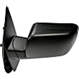 955-1762 Driver Side Mirror, Manual Adjust, Non-Heated, Non-Folding, Black, No Signal Light, No Memory, No Puddle Light, No Auto-Dim, No Blind Spot Feature