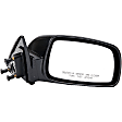 955-1771 Passenger Side Mirror, Power Adjust, Non-Heated, Manual Folding, Black, No Signal Light, No Memory, No Puddle Light, No Auto-Dim, No Blind Spot Feature