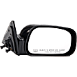 955-1774 Passenger Side Mirror, Power Adjust, Heated, Manual Folding, Black, No Signal Light, No Memory, No Puddle Light, No Auto-Dim, No Blind Spot Feature