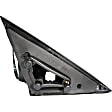 955-1775 Driver Side Mirror, Power Adjust, Heated, Manual Folding, Black, No Signal Light, No Memory, No Puddle Light, No Auto-Dim, No Blind Spot Feature