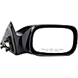 955-1776 Passenger Side Mirror, Power Adjust, Heated, Manual Folding, Black, No Signal Light, Without Memory Recall, No Puddle Light, No Auto-Dimming, No Blind Spot Feature