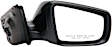 955-1778 Passenger Side Mirror, Power Adjust, Heated, Power Folding, Black, In-housing Signal Light, With Memory, No Auto-Dim