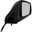 955-177 Passenger Side Mirror, Power Adjust, Non-Heated, Manual Folding, Black, No Signal Light, No Memory, No Puddle Light, No Auto-Dim, No Blind Spot Feature