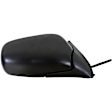 955-177 Passenger Side Mirror, Power Adjust, Non-Heated, Manual Folding, Black, No Signal Light, No Memory, No Puddle Light, No Auto-Dim, No Blind Spot Feature