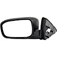 955-1781 Sedan Driver Side Mirror, Power Adjust, Non-Heated, Manual Folding, Black, No Signal Light, No Memory, No Puddle Light, No Auto-Dim, No Blind Spot Feature