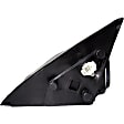 955-1782 Sedan Passenger Side Mirror, Power Adjust, Heated, Power Folding, Black, No Signal Light, No Memory, No Puddle Light, No Auto-Dim, No Blind Spot Feature