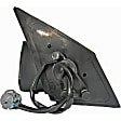 955-1787 Driver Side Mirror, Power Adjust, Heated, Power Folding, Black, No Signal Light, No Memory, No Puddle Light, No Auto-Dim, No Blind Spot Feature