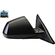 955-1792 Passenger Side Mirror, Power Adjust, Heated, Power Folding, Black, No Signal Light, No Memory, No Puddle Light, No Auto-Dim, No Blind Spot Feature