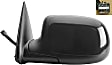 955-1803 Driver Side Mirror, Power Adjust, Heated, Power Folding, Black, No Signal Light, No Memory, No Auto-Dim