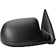 955-1804 Passenger Side Mirror, Manual Adjust, Non-Heated, Manual Folding, Black, No Signal Light, No Memory, No Puddle Light, No Auto-Dim, No Blind Spot Feature