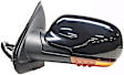 955-1811 Driver Side Mirror, Power Adjust, Heated, Power Folding, Black, In-housing Signal Light, With Memory, No Auto-Dim