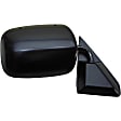 955-1816 Passenger Side Mirror, Manual Adjust, Non-Heated, Manual Folding, Black, No Signal Light, No Memory, No Puddle Light, No Auto-Dim, No Blind Spot Feature