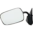 955-1817 Driver Side Mirror, Manual Adjust, Non-Heated, Manual Folding, Black, No Signal Light, No Memory, No Puddle Light, No Auto-Dim, No Blind Spot Feature