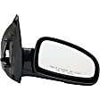 955-1826 Passenger Side Mirror, Power Adjust, Heated, Power Folding, Black, No Signal Light, No Memory, No Puddle Light, No Auto-Dim, No Blind Spot Feature
