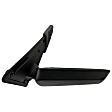 955-183 Driver Side Mirror, Manual Adjust, Non-Heated, Non-Folding, Black, No Signal Light, Without Memory Recall, No Puddle Light, No Auto-Dimming, No Blind Spot Feature