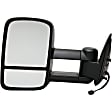 955-1863 Driver Side Mirror, Power Adjust, Heated, Power Folding, Black, No Signal Light, No Memory, No Puddle Light, No Auto-Dim, With Blind Spot Detection in Glass