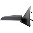 955-193 Driver Side Mirror, Manual Adjust, Non-Heated, Manual Folding, Black, No Signal Light, Without Memory Recall, No Puddle Light, No Auto-Dimming, No Blind Spot Feature