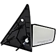 955-194 Passenger Side Mirror, Manual Adjust, Non-Heated, Manual Folding, Black, No Signal Light, Without Memory Recall, No Puddle Light, No Auto-Dimming, No Blind Spot Feature