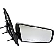955-194 Passenger Side Mirror, Manual Adjust, Non-Heated, Manual Folding, Black, No Signal Light, Without Memory Recall, No Puddle Light, No Auto-Dimming, No Blind Spot Feature