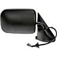 955-2000 Passenger Side Mirror, Power Adjust, Non-Heated, Non-Folding, Black, No Signal Light, No Memory, No Puddle Light, No Auto-Dim, No Blind Spot Feature