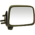 955-203 Passenger Side Mirror, Manual Adjust, Non-Heated, Manual Folding, Black, No Signal Light, Without Memory Recall, No Puddle Light, No Auto-Dimming, No Blind Spot Feature
