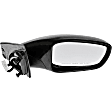 955-2080 Passenger Side Mirror, Power Adjust, Heated, Manual Folding, Black, No Signal Light, No Memory, No Puddle Light, No Auto-Dim, No Blind Spot Feature