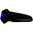955-209 Passenger Side Mirror, Manual Adjust, Non-Heated, Non-Folding, Black, No Signal Light, Without Memory Recall, No Puddle Light, No Auto-Dimming, No Blind Spot Feature