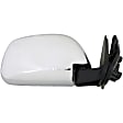 955-211 Passenger Side Mirror, Manual Adjust, Non-Heated, Manual Folding, Chrome, No Signal Light, Without Memory Recall, No Puddle Light, No Auto-Dimming, No Blind Spot Feature