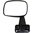 955-216 Driver Side Mirror, Manual Adjust, Non-Heated, Non-Folding, Black, No Signal Light, No Memory, No Puddle Light, No Auto-Dim, No Blind Spot Feature