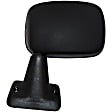955-216 Driver Side Mirror, Manual Adjust, Non-Heated, Non-Folding, Black, No Signal Light, No Memory, No Puddle Light, No Auto-Dim, No Blind Spot Feature