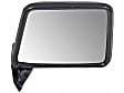 955-226 Passenger Side Mirror, Manual Adjust, Non-Heated, Manual Folding, Black, No Signal Light, Without Memory Recall, No Puddle Light, No Auto-Dimming, No Blind Spot Feature
