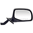 955-228 Passenger Side Mirror, Manual Adjust, Non-Heated, Non-Folding, Black and Chrome, No Signal Light, No Memory, No Puddle Light, No Auto-Dim, No Blind Spot Feature