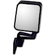 955-231 Driver Side Mirror, Manual Adjust, Non-Heated, Manual Folding, Black, No Signal Light, Without Memory Recall, No Puddle Light, No Auto-Dimming, No Blind Spot Feature