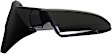 955-2342 Passenger Side Mirror, Power Adjust, Heated, Power Folding, Black, No Signal Light, No Memory, No Auto-Dim