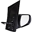 955-2364 Passenger Side Mirror, Power Adjust, Heated, Non-Folding, Black, No Signal Light, Without Memory Recall, No Puddle Light, No Auto-Dimming, No Blind Spot Feature