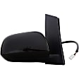 955-2364 Passenger Side Mirror, Power Adjust, Heated, Non-Folding, Black, No Signal Light, Without Memory Recall, No Puddle Light, No Auto-Dimming, No Blind Spot Feature