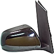 955-2365 Driver Side Mirror, Power Adjust, Heated, Non-Folding, Black, No Signal Light, No Memory, No Puddle Light, No Auto-Dim, No Blind Spot Feature