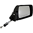 955-237 Passenger Side Mirror, Manual Adjust, Non-Heated, Non-Folding, Black, No Signal Light, No Memory, No Puddle Light, No Auto-Dim, No Blind Spot Feature