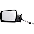 955-238 Driver Side Mirror, Manual Adjust, Non-Heated, Non-Folding, Black, No Signal Light, No Memory, No Puddle Light, No Auto-Dim, No Blind Spot Feature