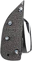 955-2401 Passenger Side Mirror, Manual Adjust, Non-Heated, Manual Folding, Black, No Signal Light, No Memory, No Puddle Light, No Auto-Dim, No Blind Spot Feature