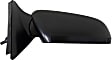 955-2428 Sedan Passenger Side Mirror, Manual Adjust, Non-Heated, Manual Folding, Black, No Signal Light, No Memory, No Puddle Light, No Auto-Dim, No Blind Spot Feature