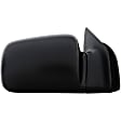 955-243 Passenger Side Mirror, Power Adjust, Non-Heated, Non-Folding, Black, No Signal Light, No Memory, No Puddle Light, No Auto-Dim, No Blind Spot Feature